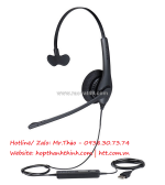 Tai nghe jabra biz 1100 mono usb – đàm thoại rõ, thoải mái cả ngày