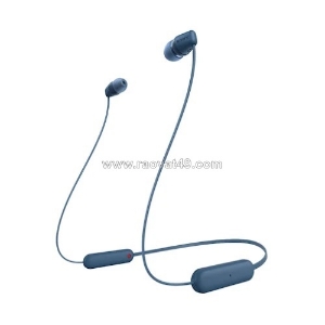 Tai nghe không dây in-ear sony wi-c100/lz e (xanh dương)