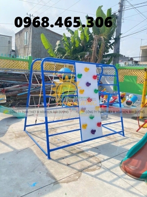 Thang leo sắt trẻ em, thang leo vận động mầm non, thang leo dây trẻ em