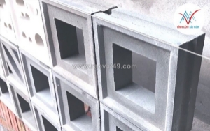 Thi công gạch bông gió cho hàng rào sân vườn vừa thoáng mát vừa an toàn