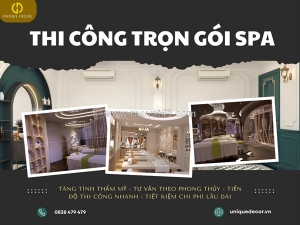 Thi công trọn gói spa cần thơ giải pháp tối ưu cho người mới khởi nghiệp