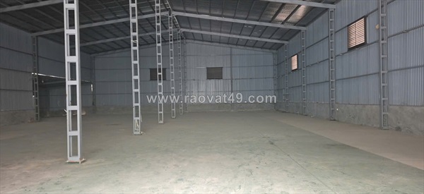 Thuê kho xưởng tại hồng vân, thường tín, hà nội. diện tích 1000m2 khung y,