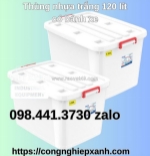 Thùng nhựa trong có nắp cho hàng dễ vỡ