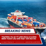 Thương vụ 23 tỷ usd mua 43 cảng biển toàn cầu đối mặt với rủi ro