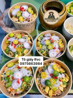 Tô giấy 750ml, 1000ml  đảm bảo an toàn