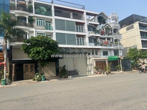 Toà nhà 1 hầm 5 lầu (9x20) mặt tiền 30m – kdc an sương, q12 – dòng tiền