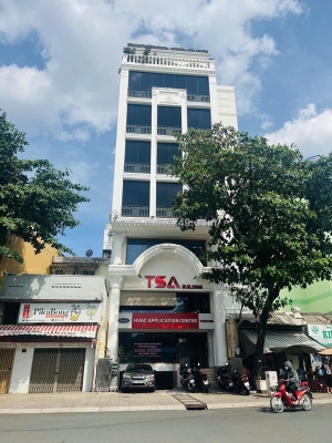 **toà nhà văn phòng 1000m2 sàn-mặt tiền quận 3 đường nguyễn phúc nguyên q3