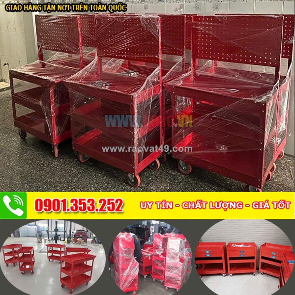 Tối ưu quản lý dụng cụ với xe đẩy dụng cụ di động