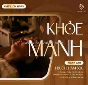 Trải nghiệm massage thư giãn vũng tàu chuyên nghiệp tại quyên cát spa