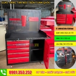 Tủ đồ nghề 4 ngăn, 5 ngăn, 6 ngăn kéo + ngăn mở cánh