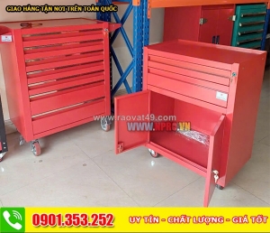 Tủ đựng dụng cụ có hộc kéo - tủ đồ nghề 3 ngăn, 5 ngăn, 7 ngăn