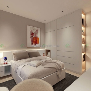 Tủ quần áo cánh mở đẹp, bền | thi công theo yêu cầu