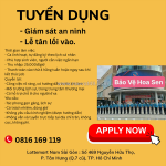 Tuyển dụng quận 7 hồ chí minh tuyển nhân viên thời vụ ngắn hạn