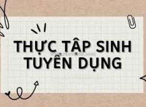 Tuyển dụng thực tập sinh