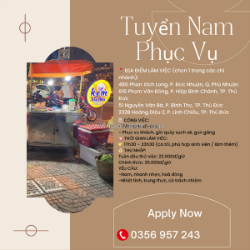 Tuyển nhân viên bán hàng quận phú nhuận, thủ đức