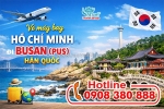 Vé máy bay hồ chí minh đi busan (pus) hàn quốc