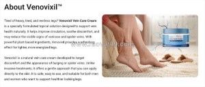 Venovixil vein care cream: 100% safe, benefits does it really work?