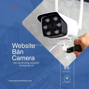 Vì sao doanh nghiệp camera cần thiết kế website bán camera?