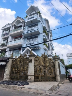 Villa 4 tầng (7x21) góc 2 mặt tiền vip an hội – gò vấp - xe hơi tránh nhau