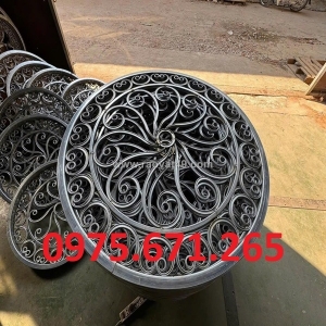 Vòng tròn sắt mỹ thuật, sắt nghệ thuật, vòng tròn mái kính, vòng tròn mái kính nghệ thuật, vòng tròn sắt mỹ thuật trang trí