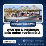 Wan hai & interasia điều chỉnh tuyến nội á