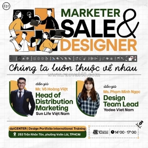 [workshop] marketer vs designer: chúng ta luôn thuộc về nhau