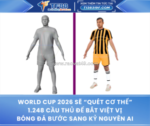 World cup 2026 sẽ “quét cơ thể” 1.248 cầu thủ để bắt việt vị