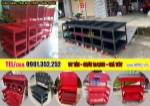Xe đẩy dụng cụ 3 tầng 2 ngăn kéo