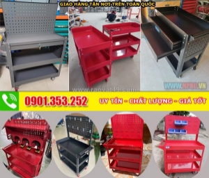 Xe đẩy dụng cụ( xe đẩy  3 ngăn, xe đẩy có ngăn kéo)