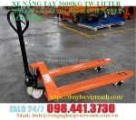 Xe nâng tay 5000kg chuyên nâng thép cuộn