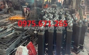 Xưởng hoa sắt mỹ thuật chuyên nghiệp – phục vụ mọi công trình