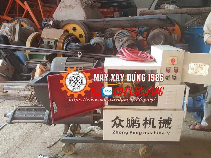 Máy bơm phun vữa tô trát tường sẵn