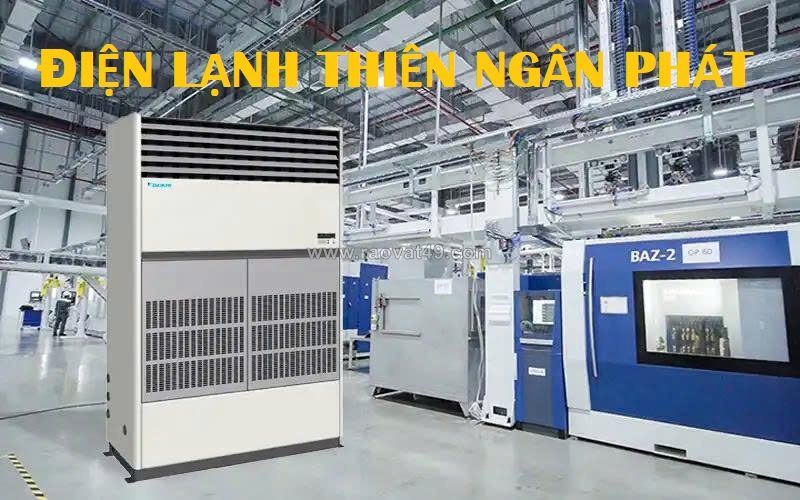 Máy lạnh tủ đứng daikin packaged hp phù hợp lắp đặt tại không gian rộng lớn