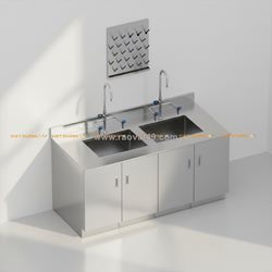 Bàn thí nghiệm inox phòng sạch, bàn thí nghiệm inox phòng vi sinh, nhà thầu chuyên nghiệp các dự án