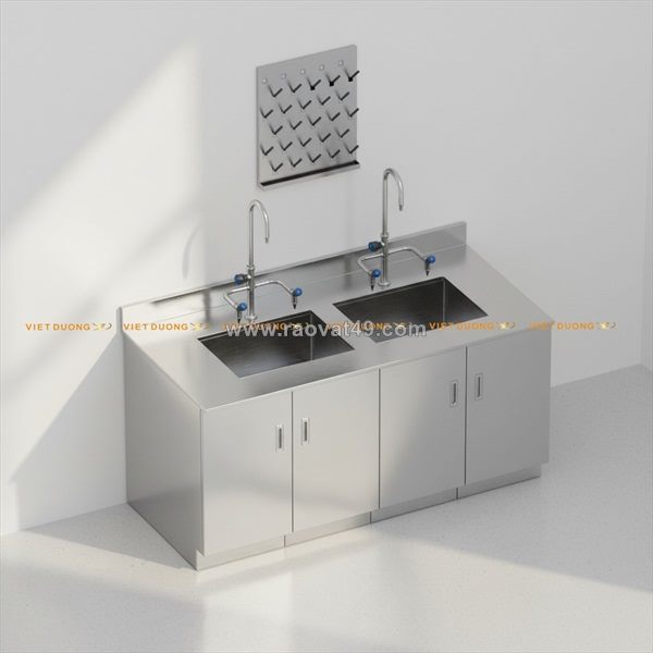 Bàn thí nghiệm inox phòng sạch, bàn thí nghiệm inox phòng vi sinh, nhà thầu chuyên nghiệp các dự án