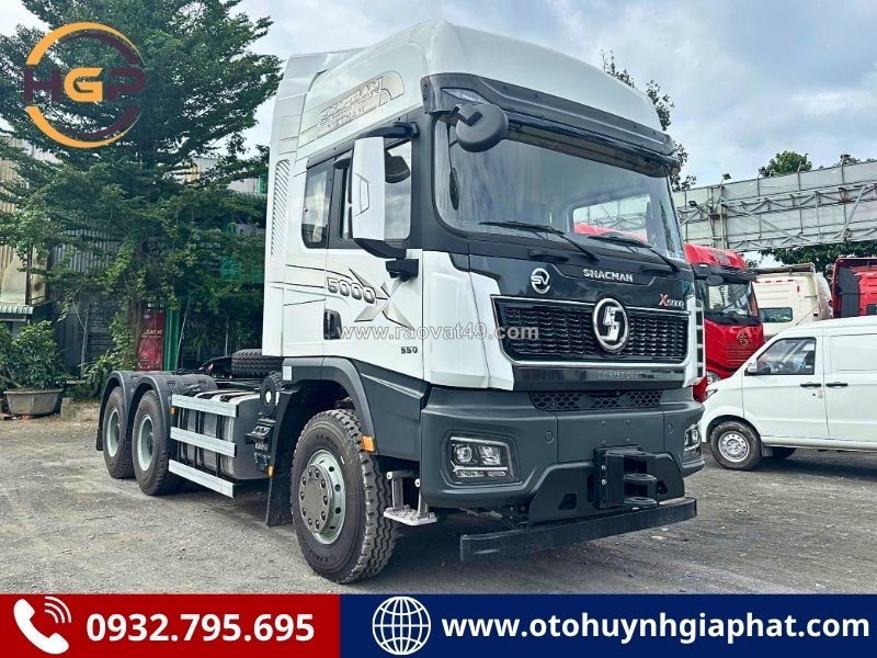 Bán xe đầu kéo shacman x5000 550hp cầu dầu weichai