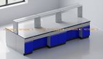 Thiết kế lắp đặt bàn thí nghiệm trung tâm, central lab bench nhà thầu chuyên nghiệp cho các dự án