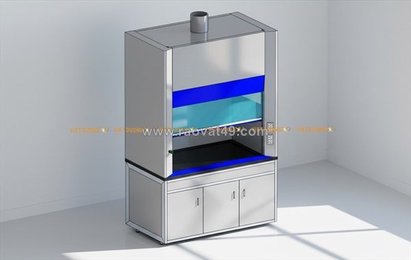 Thiết kế lắp đặt tủ hút khí độc tủ hút hóa chất phòng lab, lab fume hood,  nhà thầu chuyên nghiệp