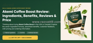 Akemi™ coffee boost – gradual and sustainable results