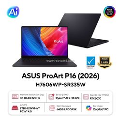 Asus proart p16 – cỗ máy sáng tạo dành cho những tâm hồn không giới hạn!