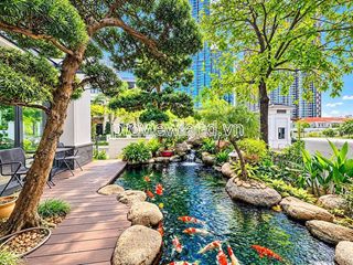 Bán biệt thự vinhomes central park, full nội thất, 309m2, hầm + 4 tầng, 4pn, giá tốt