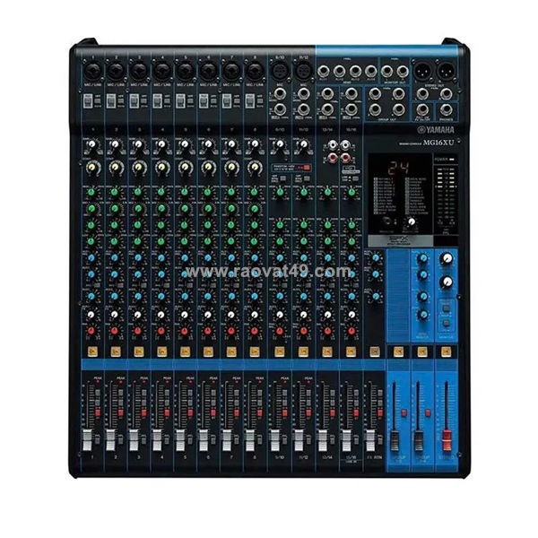 Bàn mixer yamaha mg16xu chất lượng cho hội trường, sân khấu