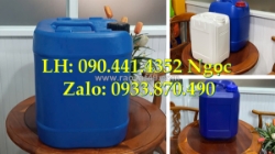 Bình nhựa 1 lít đựng thuốc diệt cỏ, can nhựa 2 lít đựng thức uống pha loãng, can nhựa 5 lít nhựa nguyên sinh