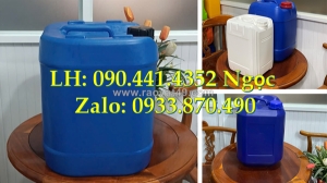 Bình nhựa 1 lít đựng thuốc diệt cỏ, can nhựa 2 lít đựng thức uống pha loãng, can nhựa 5 lít nhựa nguyên sinh