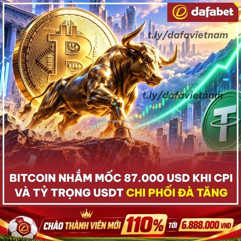 Bitcoin nhắm 87.000 usd: cú bứt phá hay pha quay đầu?