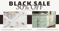 Black sale 30% đặc biệt – săn tay nắm cửa tủ nk465t