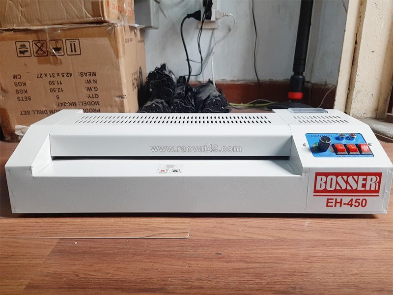 Bosser eh-450 – máy ép plastic gọn nhẹ, bảo vệ tài liệu hiệu quả!