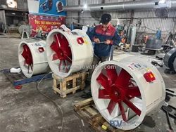 Cách kiểm soát luồng gió giữa các khu vực bằng quạt hướng trục trong nhà xưởng