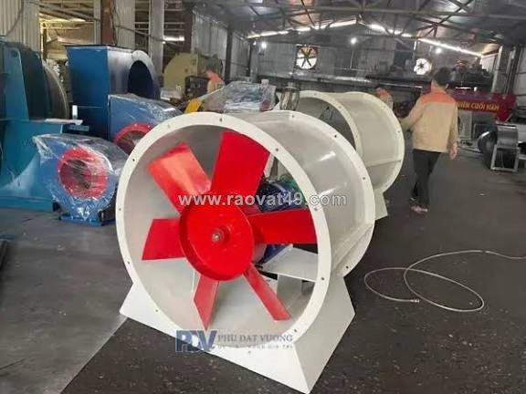 Cách kiểm soát luồng gió giữa các khu vực bằng quạt hướng trục trong nhà xưởng
