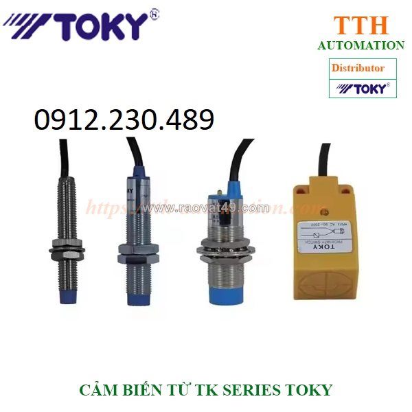 Cảm biến từ tk-8n2c toky kiểu cảm biến tròn phi 8